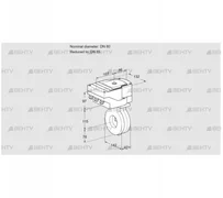 IBA80/65Z05/20-15W3T (88301265) Дроссельная заслонка Kromschroder