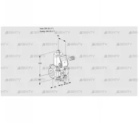 VAS125R/NW (88017112) Газовый клапан Kromschroder