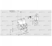 VCG1E25R/25R05NGEWL/PPZS/PPPP (88101972) Клапан с регулятором соотношения Kromschroder