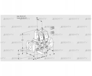 VCD3E50F/50F05ND-50QGR3/PPPP/PPPP (88104120) Регулятор давления Kromschroder