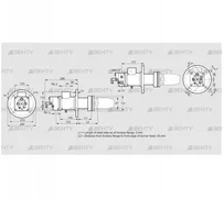 BIC 80HML-0/35-(38)F (84032115) Газовая горелка Kromschroder