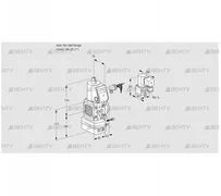 VAG1-/25R/NWAE (88013086) Газовый клапан с регулятором соотношения Kromschroder