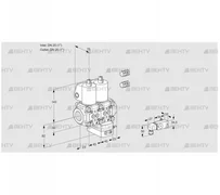 VCG1E25R/25R05NGEWL3/PP-3/MMMM (88107074) Клапан с регулятором соотношения Kromschroder