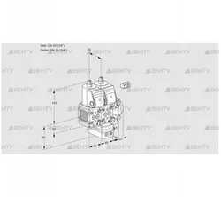 VCD1E20R/20R05FND-25VWR/PPPP/PPPP (88104862) Регулятор давления Kromschroder