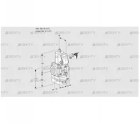 VAD115R/NW-50B (88003616) Газовый клапан с регулятором давления Kromschroder