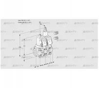 VCS2E32R/32R05NLQGR3/PPPP/PPPP (88100679) Сдвоенный газовый клапан Kromschroder