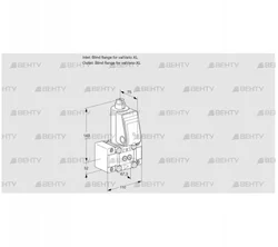 VAS1TW0/NQ (88026531) Газовый клапан Kromschroder