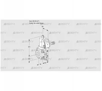 VAS350/-R/NWGR (88028787) Газовый клапан Kromschroder