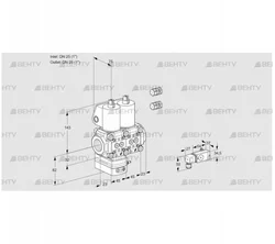 VCD1E25R/25R05D-25NKL3/PPPP/2-PP (88107586) Регулятор давления Kromschroder