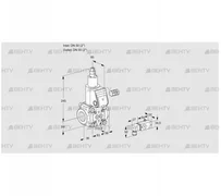 VAS350R/LW (88031760) Газовый клапан Kromschroder