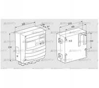 BCU465W2P2C0D1010K1E1-/LM400WF3O0E1- (88680061) Блок управления горением Kromschroder