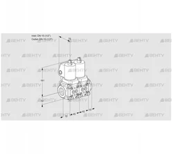 VCS1E15R/15R05NNWSL/PPPP/PPPP (88105426) Сдвоенный газовый клапан Kromschroder