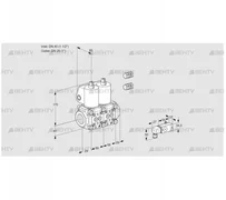 VCS2E40R/25R05NNWL3/3-PP/MM-4 (88107689) Сдвоенный газовый клапан Kromschroder