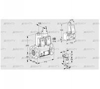 VCS780F05NLWR3E/4-B-/2-PP (88204072) Сдвоенный газовый клапан Kromschroder