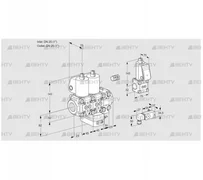 VCH1E25R/25R05NHEVWL/PPZS/3--2 (88105842) Клапан с регулятором расхода Kromschroder