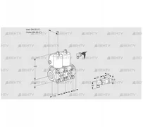 VCS1E25R/25R05NNWL/PPPP/1--3 (88105801) Сдвоенный газовый клапан Kromschroder