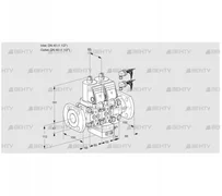 VCH2E40F/40F05NHEVWSR8/PPPP/PPPP (88103312) Клапан с регулятором расхода Kromschroder