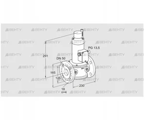 VR 50F01RT33D (85248150) Воздушный электромагнитный клапан Kromschroder