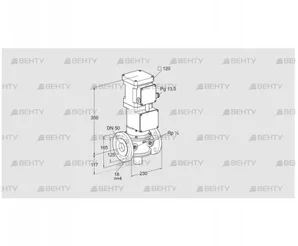 VK 50F10T5A93DV (85315107) Газовый клапан с приводом Kromschroder