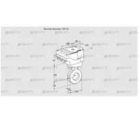 IBAF50Z05/40A2AR10 (88302836) Дроссельная заслонка Kromschroder