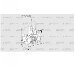 VAS240F/NWSR (88013817) Газовый клапан Kromschroder