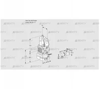 VAG1-/25R/NWAE (88006115) Газовый клапан с регулятором соотношения Kromschroder