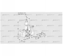 VAS240F/LW (88023893) Газовый клапан Kromschroder