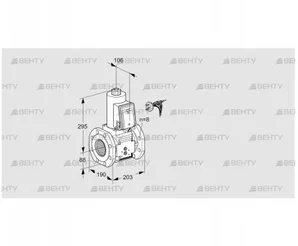 VAS780F05NWB/PP/PP (88204744) Газовый клапан Kromschroder