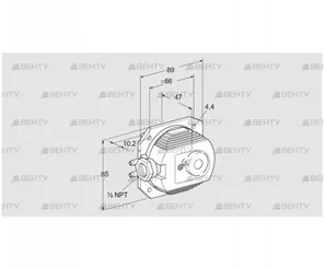 DL 40KTG-1 (84444583) Датчик-реле давления воздуха Kromschroder