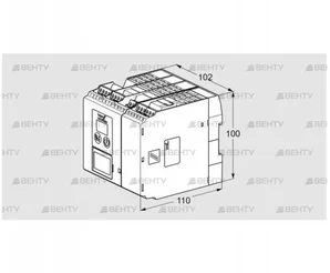 BCU560QC1F1U0D0K1-E (88670030) Блок управления горением Kromschroder