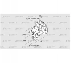 TJ28.0075-A1AMBHNF5D9FBB0 (85401185) Газовая горелка Kromschroder