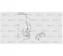 VAS3T50/-N/NQSR (88011142) Газовый клапан Kromschroder