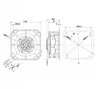 Центробежный вентилятор ebmpapst K3G190RG1901