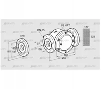 GFK 65TA40-3 (81942610) Газовый фильтр Kromschroder