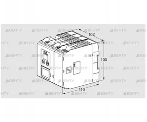 FCU500WC1F1H0K0-E (88621010) Автомат безопасности агрегатов Kromschroder