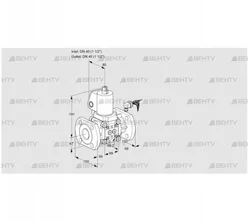 VAS240F/NWSL (88007124) Газовый клапан Kromschroder