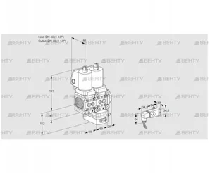 VCD2T40N/40N05FND-50QGL/PPPP/2-PP (88107078) Регулятор давления Kromschroder