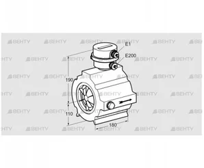 DM 1000Z150-40 (03200389) Расходомер Kromschroder