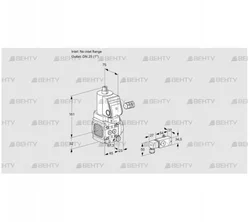 VAS1-/25R/NKGR (88031680) Газовый клапан Kromschroder