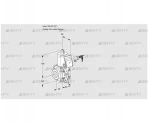 VAS350/-R/NK (88005233) Газовый клапан Kromschroder