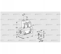 VCS9T125A05NNARB/PPP4/PPPP (88204766) Сдвоенный газовый клапан Kromschroder