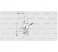 VAS110R/NK (88005548) Газовый клапан Kromschroder