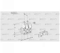 VCS1E25R/25R05NNWR/4-PP/3-PP (88105305) Сдвоенный газовый клапан Kromschroder