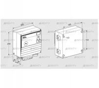 BCU480-5/3/2LW3GBPS4/1 (88613923) Блок управления горением Kromschroder