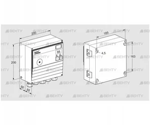 BCU460-10/1LW1GB (88610600) Блок управления горением Kromschroder