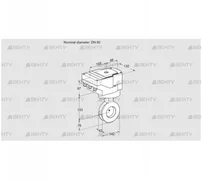 IBAF80Z05/20-15W3TR10 (88303116) Дроссельная заслонка Kromschroder