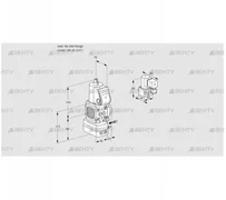 VAG1-/20R/NWAE (88024221) Газовый клапан с регулятором соотношения Kromschroder