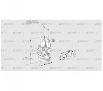 VAD240R/NW-50A (88015076) Газовый клапан с регулятором давления Kromschroder