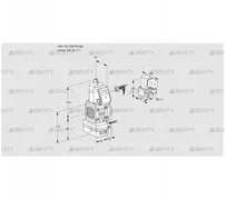 VAG1-/25R/NWAE (88034051) Газовый клапан с регулятором соотношения Kromschroder