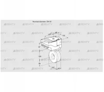 IBG50Z05/20-15W3E (88301746) Дроссельная заслонка Kromschroder